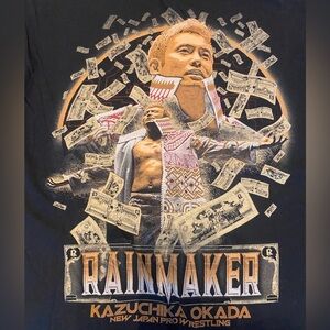Rainmaker Okada New Japan Pro WrestlingGraphic T-Shirt